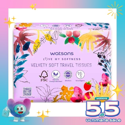 WATSONS - W X-FLOWER FCL TISSUE 650S