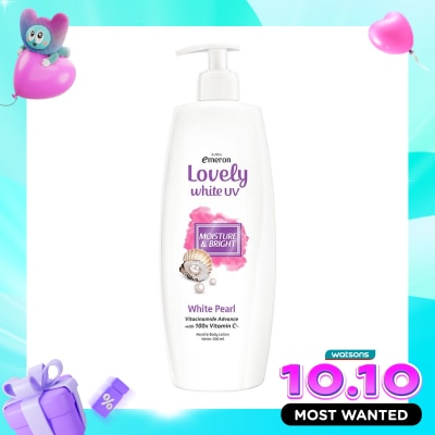 EMERON Emeron Hand & Body Lotion Moisture & Bright (White Pearl) 500ml image