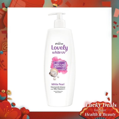 EMERON Emeron Hand & Body Lotion Moisture & Bright (White Pearl) 500ml