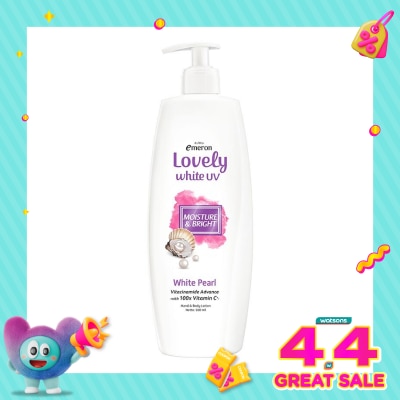 EMERON - Emeron Hand & Body Lotion Moisture & Bright (White Pearl) 500ml