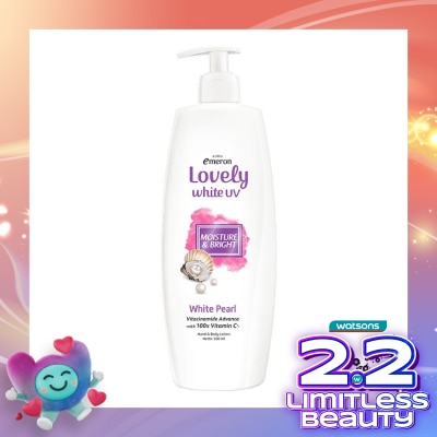 EMERON Emeron Hand & Body Lotion Moisture & Bright (White Pearl) 500ml