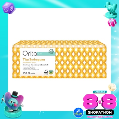 ORITA - ORITA MLTPRPS TISUE MFOLD 150S image