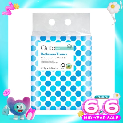 ORITA - Orita Tissue Toilet 4 Roll 200's