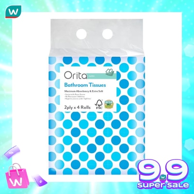 ORITA Orita Tissue Toilet 4 Roll 200's