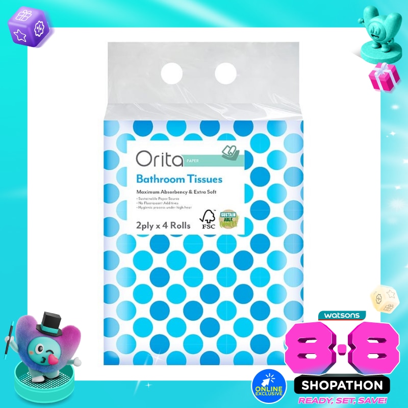 ORITA TISSUE TLT 4 ROL 200S image