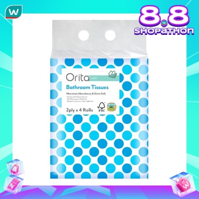ORITA Orita Tissue Toilet 4 Roll 200's