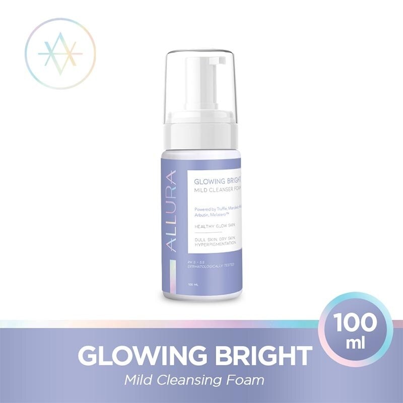 ALLURA GLOWING BRIGHT MILD CL/FOAM 100ML