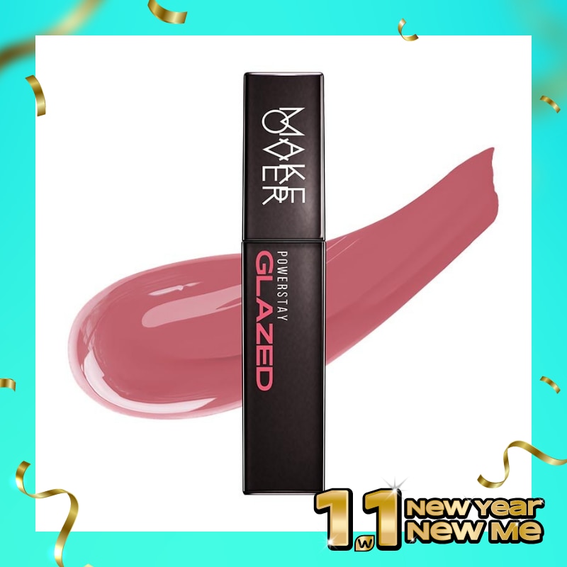 MAKE OVER Powerstay Glazed Lock Lip Pigment D01 Lover
