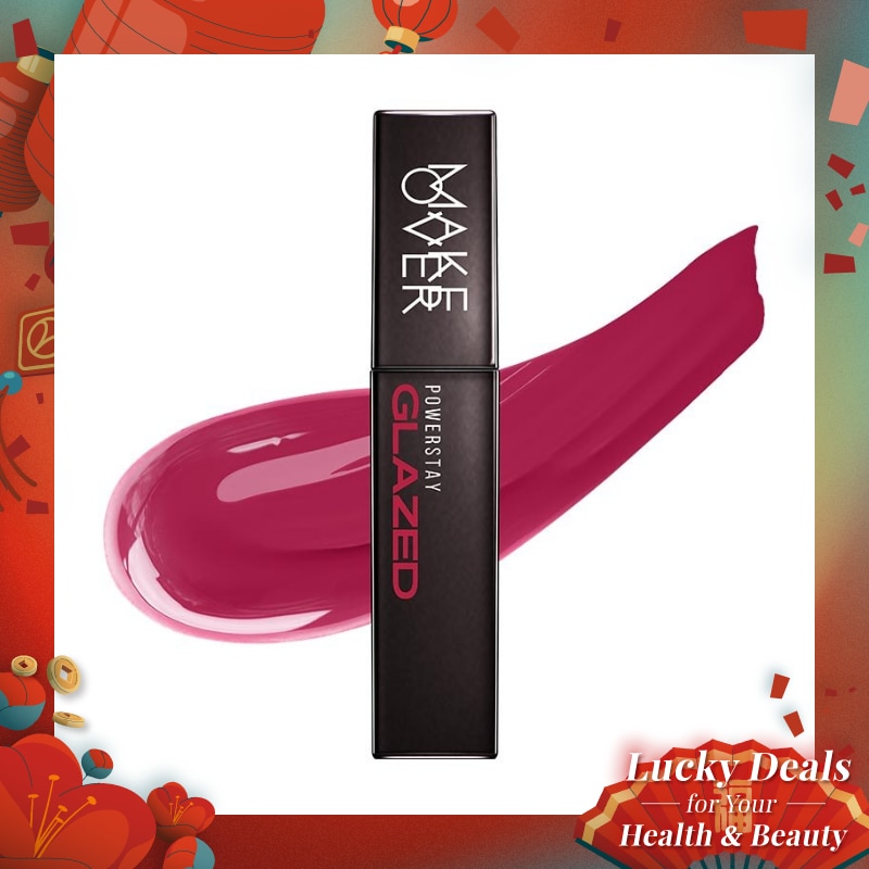 MAKE OVER Powerstay Glazed Lock Lip Pigment D02 Vixen