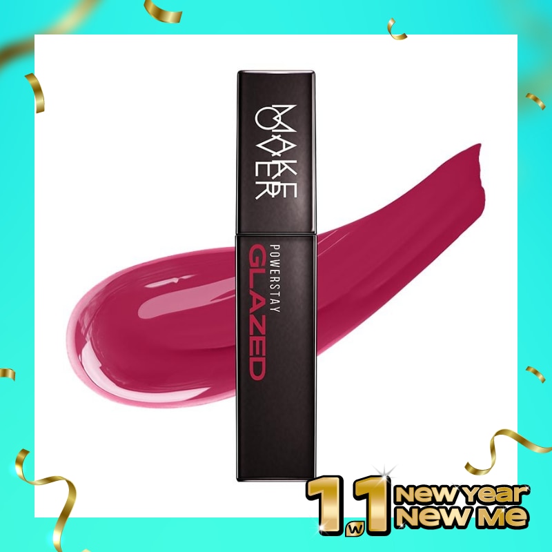 MAKE OVER Powerstay Glazed Lock Lip Pigment D02 Vixen