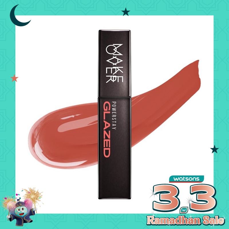 MAKE OVER Powerstay Glazed Lock Lip Pigment D05 Summertime
