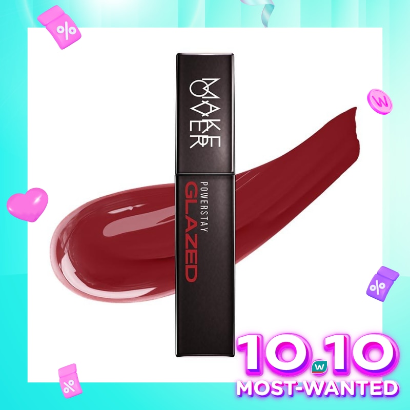 MAKE OVER Powerstay Glazed Lock Lip Pigment D07 Hallway