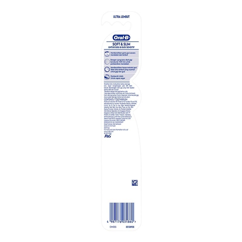 Sikat Gigi Soft & Slim 1'S 50g