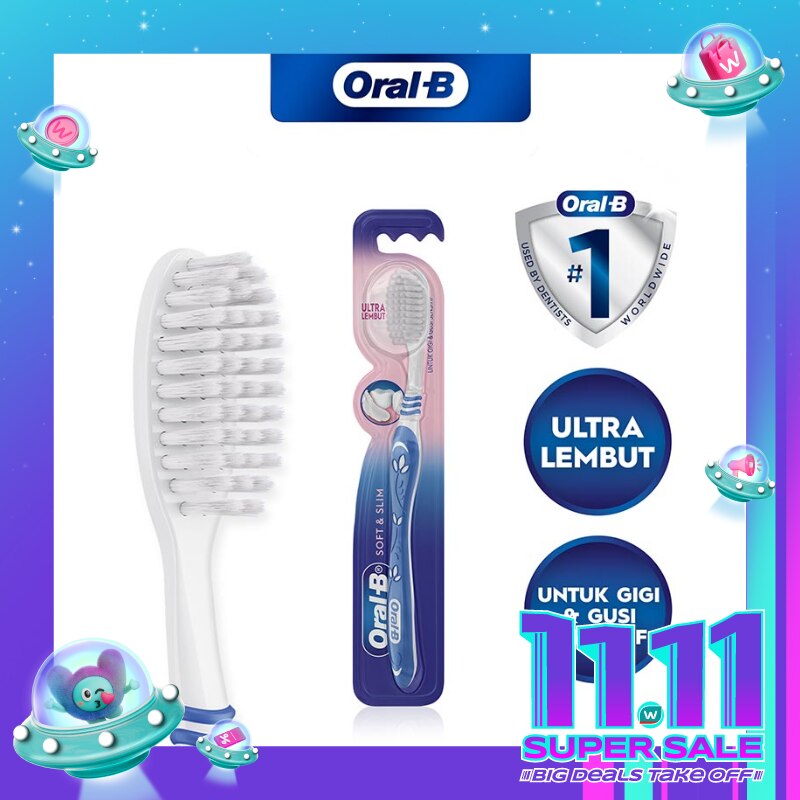 Sikat Gigi Soft & Slim 1'S 50g