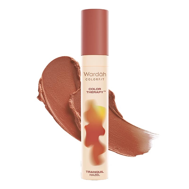 Wardah Colorfit Velvet Matte Lip Mousse 15 Tranquil Hazel 4g