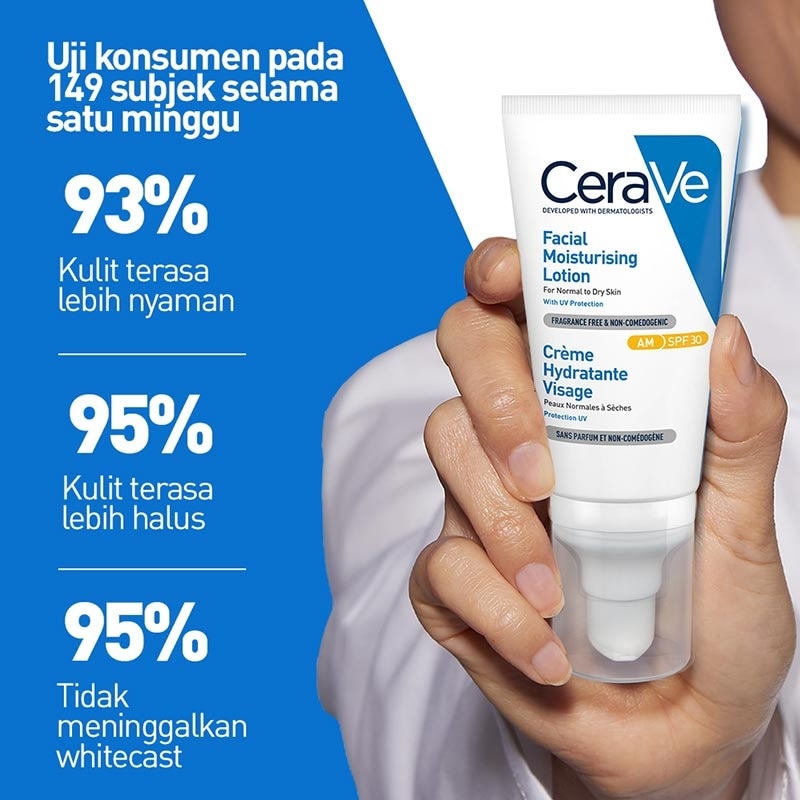 CERAVE AM FACIAL MOIST LOTION SPF30 52ML