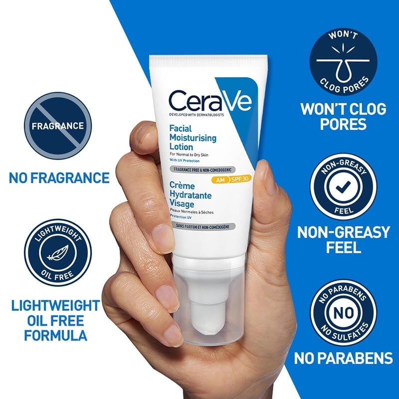 Cerave Facial Moisturising Lotion - AM SPF30 UVB + UVA 52ml