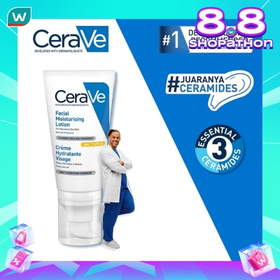 CERAVE Cerave Facial Moisturising Lotion - AM SPF30 UVB + UVA 52ml