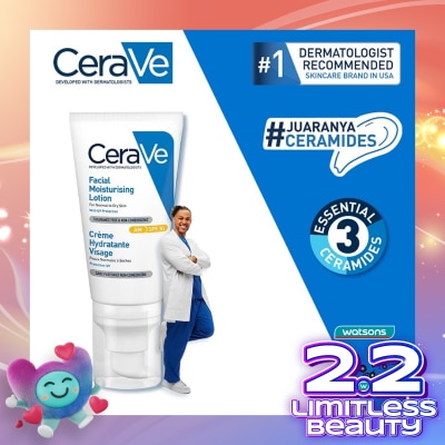 CERAVE CERAVE AM FACIAL MOIST LOTION SPF30 52ML