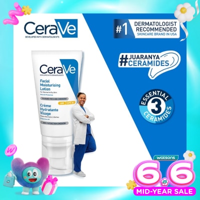 CERAVE - CERAVE AM FACIAL MOIST LOTION SPF30 52ML