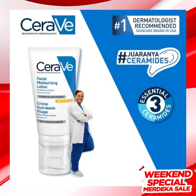 CERAVE CERAVE AM FACIAL MOIST LOTION SPF30 52ML