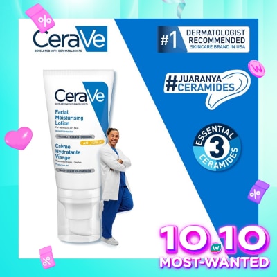 CERAVE Cerave Facial Moisturising Lotion - AM SPF30 UVB + UVA 52ml