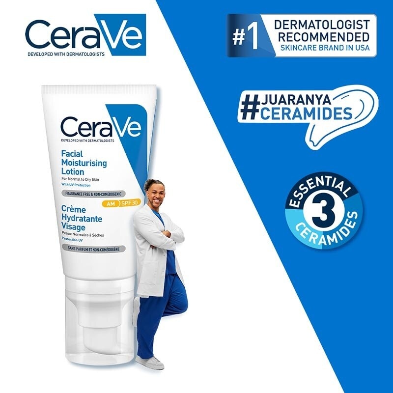 Cerave Facial Moisturising Lotion - AM SPF30 UVB + UVA 52ml