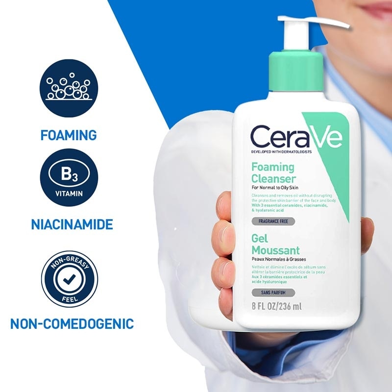 CERAVE FOAMING CLEANSER 236ML