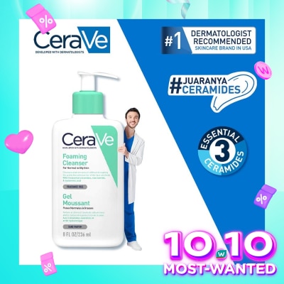 CERAVE CERAVE FOAMING CLEANSER 236ML