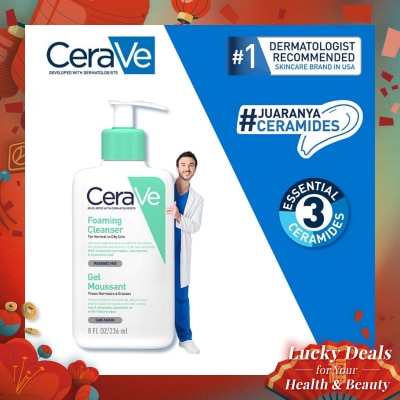 CERAVE CERAVE FOAMING CLEANSER 236ML