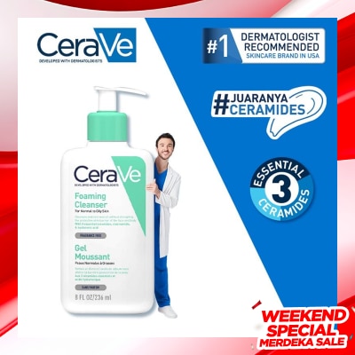 CERAVE CERAVE FOAMING CLEANSER 236ML