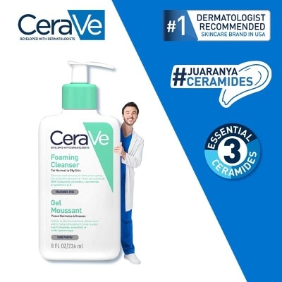 CERAVE CERAVE FOAMING CLEANSER 236ML