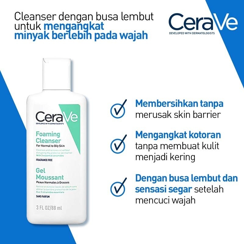 Cerave Foaming Cleanser 88ml