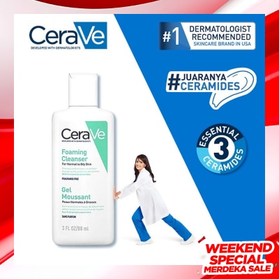 CERAVE CERAVE FOAMING CLEANSER 88ML