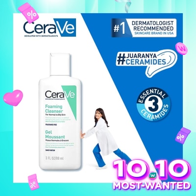 CERAVE CERAVE FOAMING CLEANSER 88ML