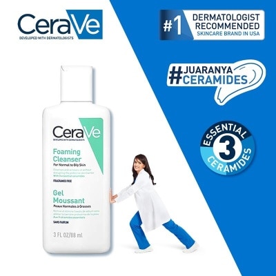 CERAVE CERAVE FOAMING CLEANSER 88ML