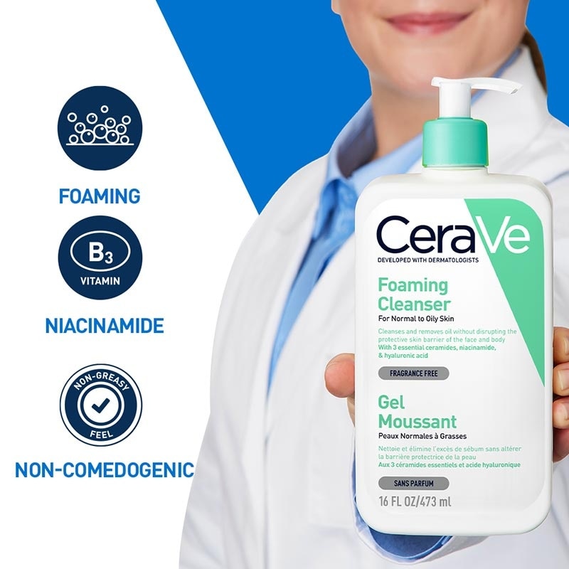 CERAVE FOAMING CLEANSER 473ML