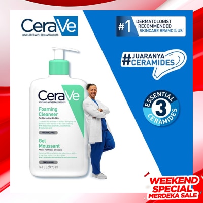 CERAVE CERAVE FOAMING CLEANSER 473ML