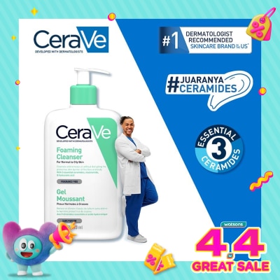 CERAVE - CERAVE FOAMING CLEANSER 473ML