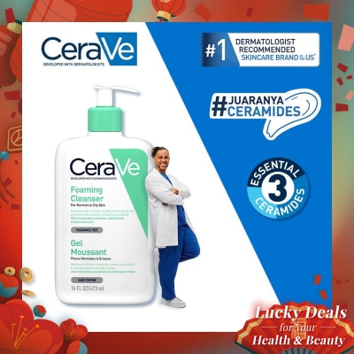 CERAVE CERAVE FOAMING CLEANSER 473ML