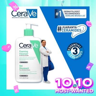 CERAVE CERAVE FOAMING CLEANSER 473ML