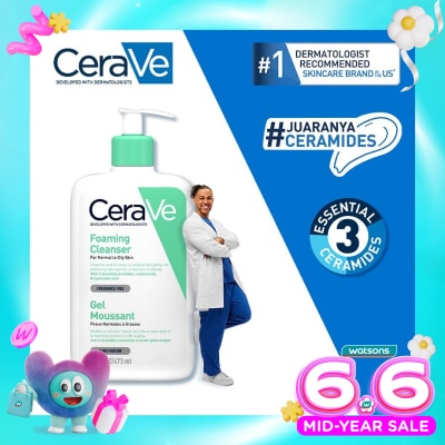 CERAVE - Cerave Foaming Cleanser 473ml