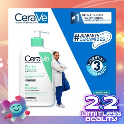 CERAVE CERAVE FOAMING CLEANSER 473ML