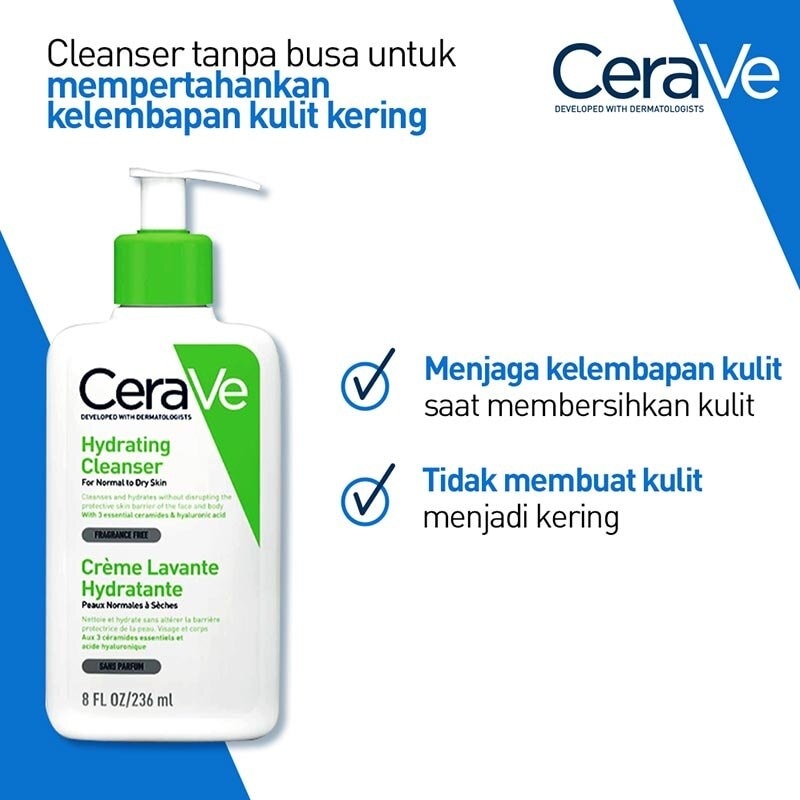 Cerave Hydrating Cleanser 236ml