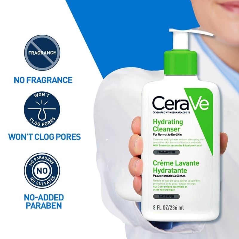 Cerave Hydrating Cleanser 236ml