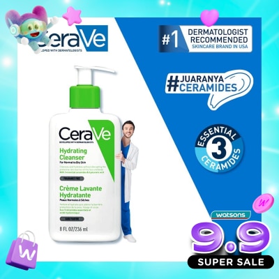 CERAVE - CERAVE HYDRATING CLEANSER 236ML image