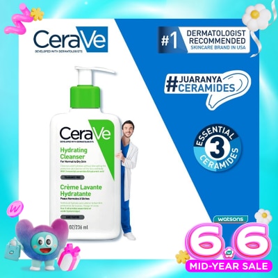 CERAVE - Cerave Hydrating Cleanser 236ml