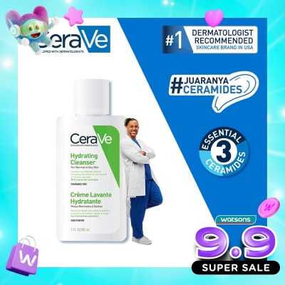 CERAVE - CERAVE HYDRATING CLEANSER 88ML image