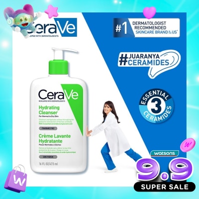 CERAVE - CERAVE HYDRATING CLEANSER 473ML image