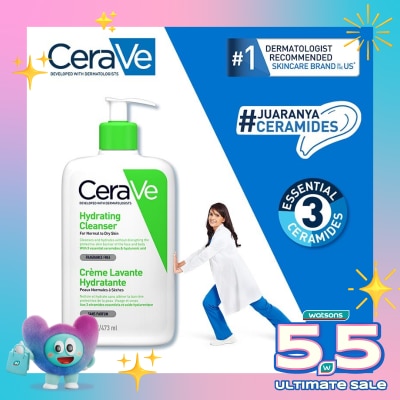 CERAVE - CERAVE HYDRATING CLEANSER 473ML